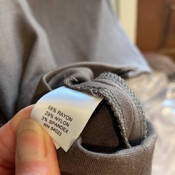 Banana Republic brown sheath short sleeve crew neck dress - Picture 9 of 10